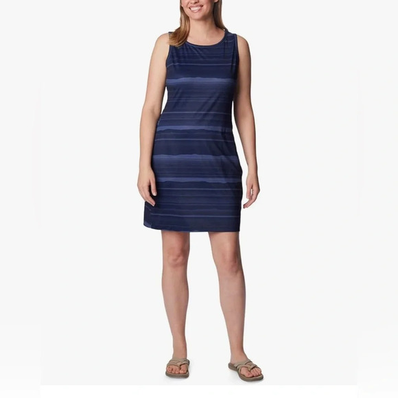 Women’s Columbia Chill River Printed Sleeveless Dress Size XXL NEW WITH TAGS - Picture 1 of 9